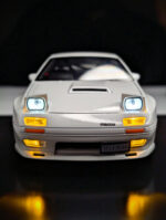 Mazda RX-7 FC3S Diecast car diecast scale model car with realistic lights and detailed finish
