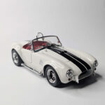 diecast scale model car with realistic lights and detailed finish
