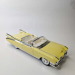 1959 Cadillac Eldorado diecast scale model car with realistic lights and detailed finish