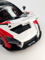 diecast scale model car with realistic lights and detailed finish