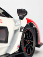 McLaren Senna GTR diecast scale model car with realistic lights and detailed finish