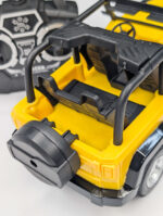 Jeep Wrangler (2-Door Off-Road SUV) diecast scale model car with realistic lights and detailed finish