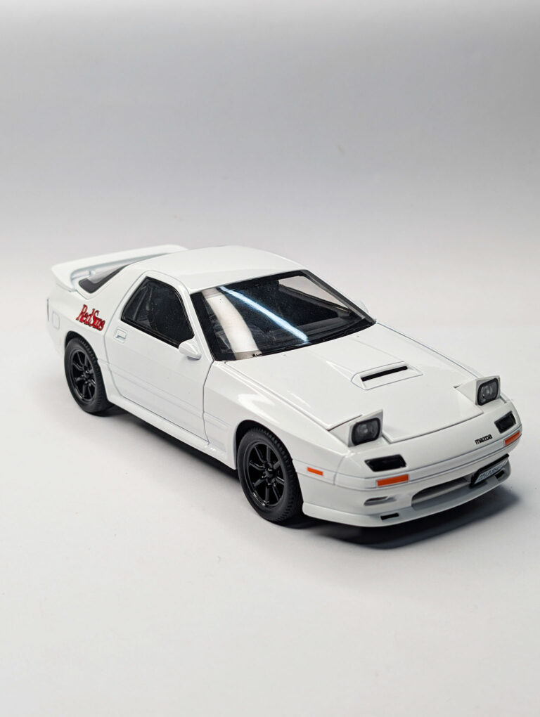 diecast scale model car with realistic lights and detailed finish